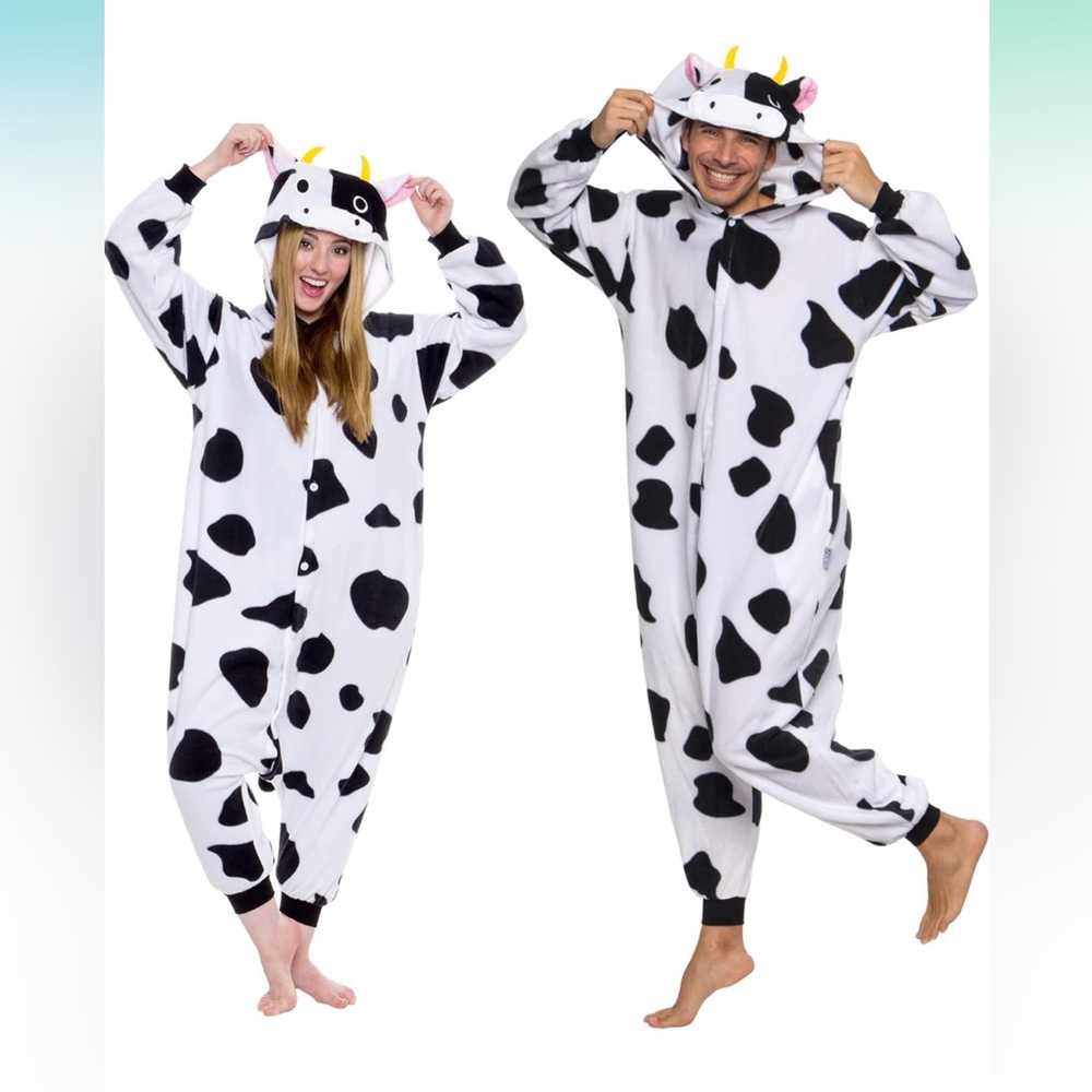 Funziez! Cow print onesie for men and women